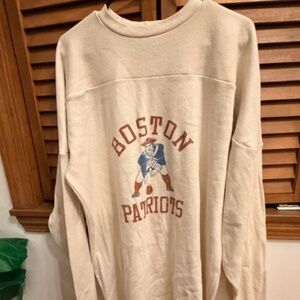 Ebbets Field  Flannels Boston Patriots Sweatshirt--  XL